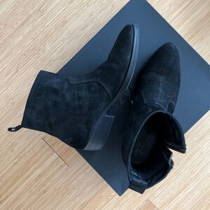 Real leather Black Glamazons Boots, size 10, eu 40